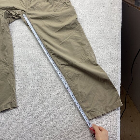 The North Face Men's 36 Khaki Beige Outdoors Lightweight Hiking Nylon Pants - Picture 9 of 14